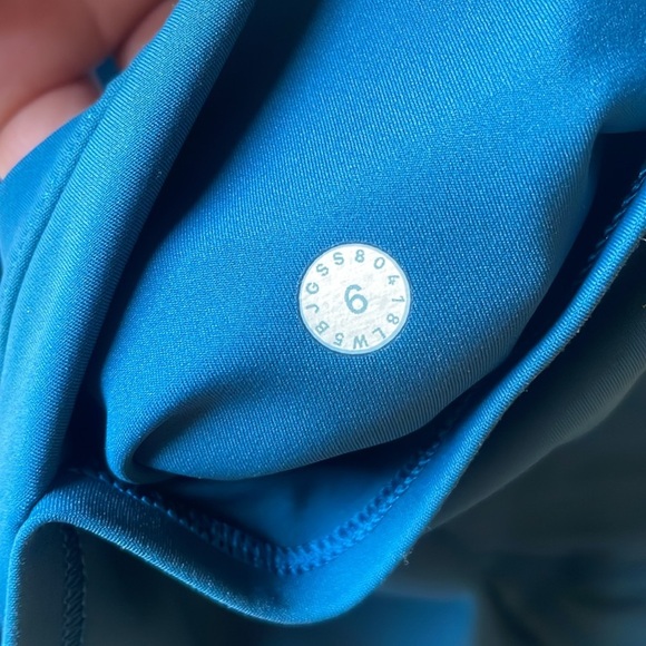 Lululemon fast and free 25” legging dark teal - Picture 7 of 14